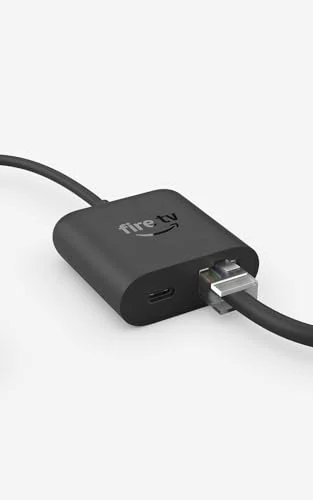 Adaptador USB-C a Ethernet en ángulo recto para Fire TV Stick HD