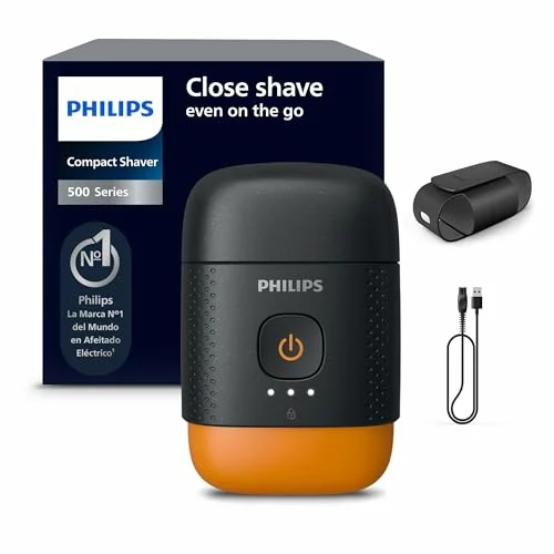 Precio rebajado para Afeitadora eléctrica compacta Philips Serie 500: