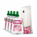 Air Wick Active Fresh flor de cerezo y frambuesa, kit con 4 recambios
