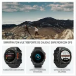 Altavoz Garmin fēnix 8 de 51 mm con pantalla AMOLED y linterna LED 8-51MM