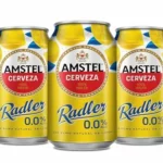 Amstel Radler 0,0 Cerveza Limon Sin Alcohol Pack Lata, 24 x 33cl