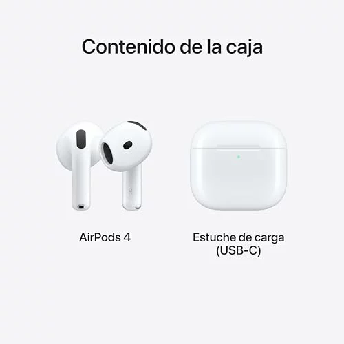 Apple AirPods 4 auriculares inalámbricos con USB-C