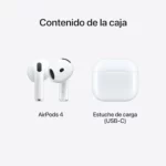 Apple AirPods 4 auriculares inalámbricos con USB-C