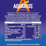 Aquarius Naranja pack de 4 botellas
