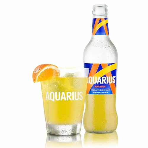 Aquarius Naranja pack de 4 botellas