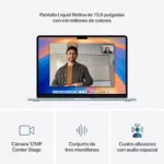 Auriculares Apple MacBook Air 13" M4 con 24 GB y 512 GB SSD