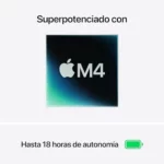 Auriculares Apple MacBook Air 13" M4 con 24 GB y 512 GB SSD