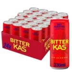 Bitter Kas sin alcohol pack 24 latas