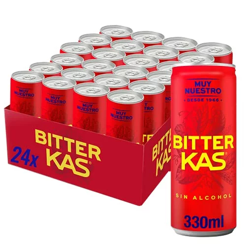 Bitter Kas sin alcohol pack 24 latas