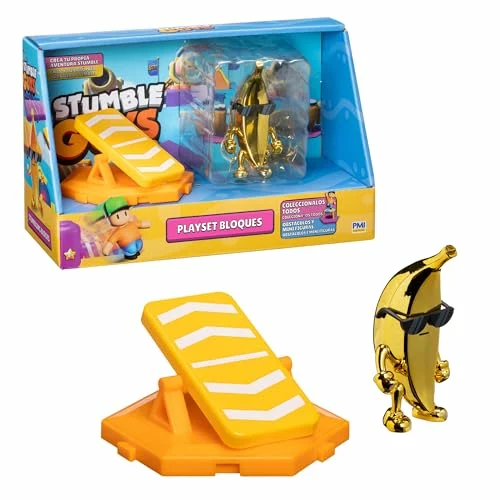 Bizak Stumble Guys Playset con figura articulada de 7,5 cm