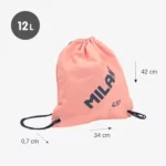 Bolsa mochila MILAN 1918 rosa