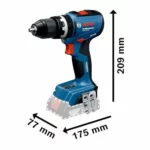 Bosch Professional GSB 18V-65 taladro percutor a batería