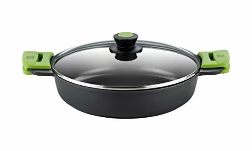 BRA Prior cacerola baja antiadherente de aluminio fundido
