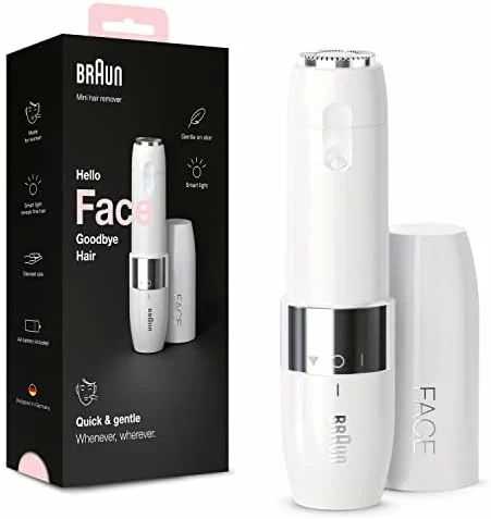 Braun Mini Depiladora Facial FS1000 para mujer