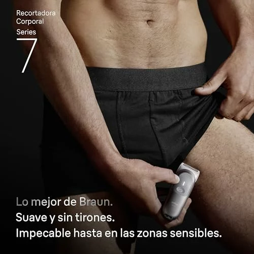 Braun Series 7 BG7555 recortadora corporal para pieles sensibles