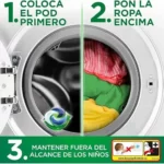 Cafetera Ariel PODs Platinum Frescor Sensaciones, 60 lavados