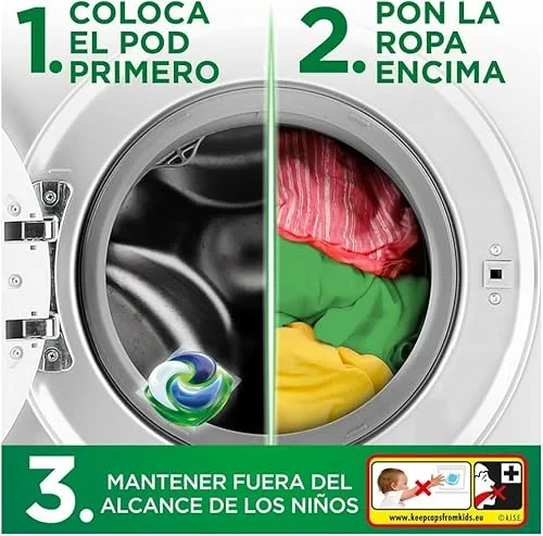 Cafetera Ariel PODs Platinum Frescor Sensaciones, 60 lavados