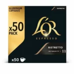 Cafetera Cápsulas de café L'OR Espresso Ristretto, 50 unidades