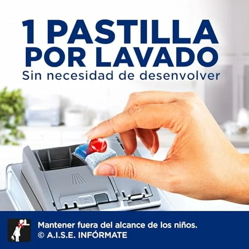 Cafetera Finish Powerball Quantum All in One, pastillas para lavavajillas, 80 unidades baja a