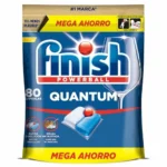 Cafetera Finish Powerball Quantum All in One, pastillas para lavavajillas, 80 unidades