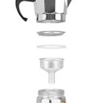 Cafetera italiana Orbegozo KF 100 para 1 taza