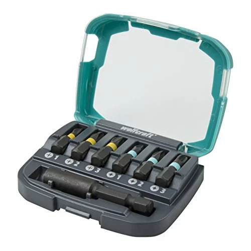 Caja de puntas Impact wolfcraft 7 piezas