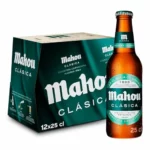 Cerveza Mahou Clásica Pack 12 Botellas 25 cl