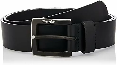 Cinturón Wrangler Kabel Buckle Black 110 cm
