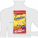 ColaCao Original cacao soluble natural sin aditivos, pack ahorro 2 x 1,5 kg