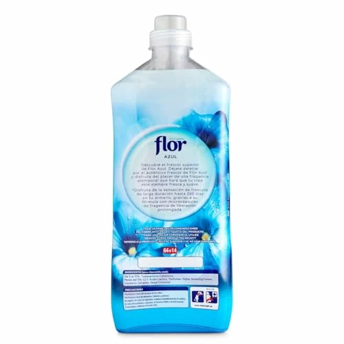Colonia Flor Azul – Suavizante para La Ropa Concentrado (78 lavados) – 1404ml pack x2