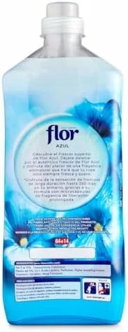 Colonia Flor Azul – Suavizante para La Ropa Concentrado (78 lavados) – 1404ml pack x2