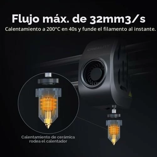 Creality K1 Max impresora 3D de alta velocidad 600MM 300X300X300MM
