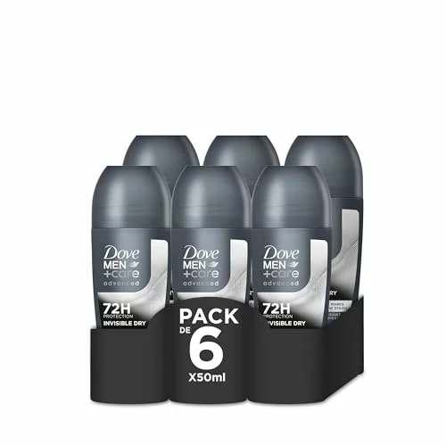 Dove Men+Care Advanced Roll-On Invisible Dry pack 6 x 50 ml