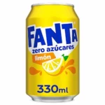 Fanta Limón Zero Azúcar pack de 24 latas