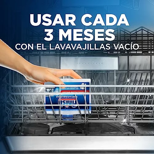 Finish Limpiamáquinas para lavavajillas Pack 4 x 250 ml