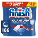 Finish Quantum Infinity Shine pastillas lavavajillas 166 unidades