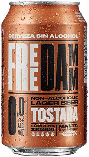 Free Damm cerveza 0,0 pack de 24 latas de 33 cl