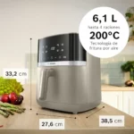Freidora de aire Bosch Serie 4 XXL 6,1 L MAF462C0