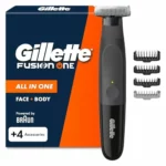Gillette Fusion One recortadora y afeitadora corporal negra