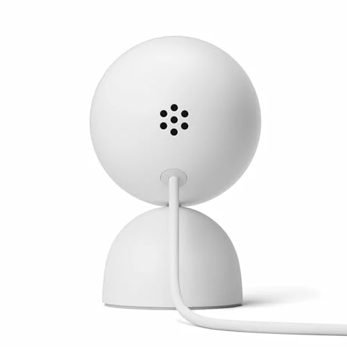 Google Nest Cam Indoor con cable 3.ª gen, cámara de interior 2K
