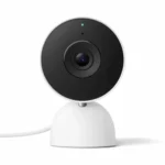 Google Nest Cam Indoor con cable 3.ª gen, cámara de interior 2K