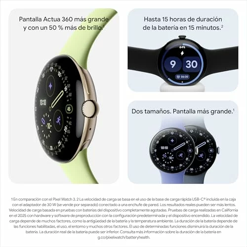 Google Pixel Watch 4 45 mm smartwatch Android