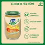 Hero Baby Tarritos de 3 frutas Pack 12 x 190 g para bebés 12X190G
