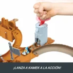 Hot Wheels Mario Kart Castillo de Bowser con coche de Kamek JHD24