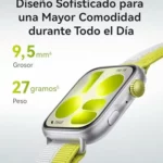 HUAWEI Watch FIT 5 smartwatch verde con GPS y NFC 5ATM