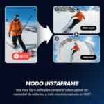 Insta360 X5 Pack Moto, cámara 360 8K impermeable