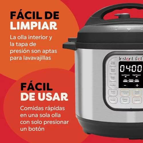Instant Pot Duo 7 en 1 olla multifunción de 5,7 L