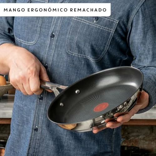 Juego de sartenes Tefal Jamie Oliver 24/28 cm baja a