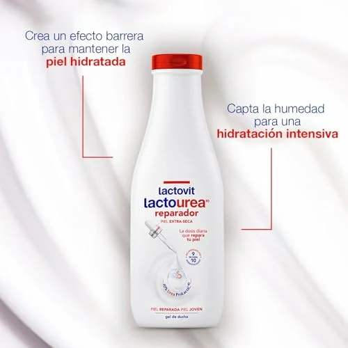 Lactovit Lactourea gel de ducha reparador para piel muy seca 550 ml