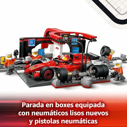 LEGO City Parada en Boxes de F1 Ferrari con 30% de descuento